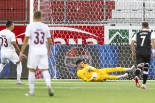 Muhar manque un penalty en début de match KEYSTONE/ANTHONY ANEX